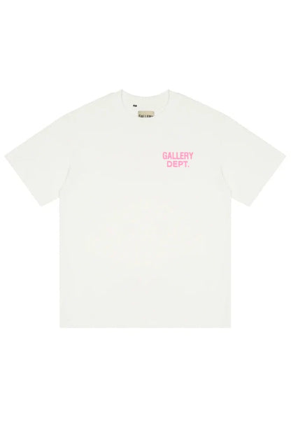 "Dept" Tee Pink