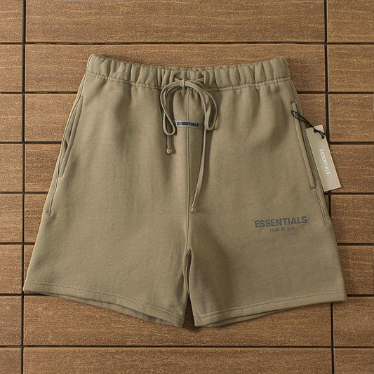 "Essence" Shorts Brown